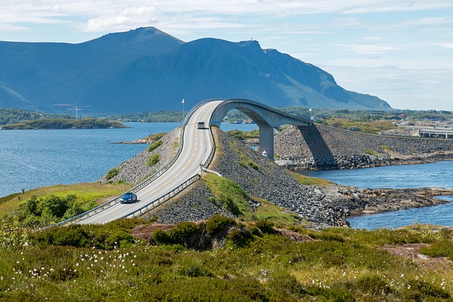 A road leading to a mountain